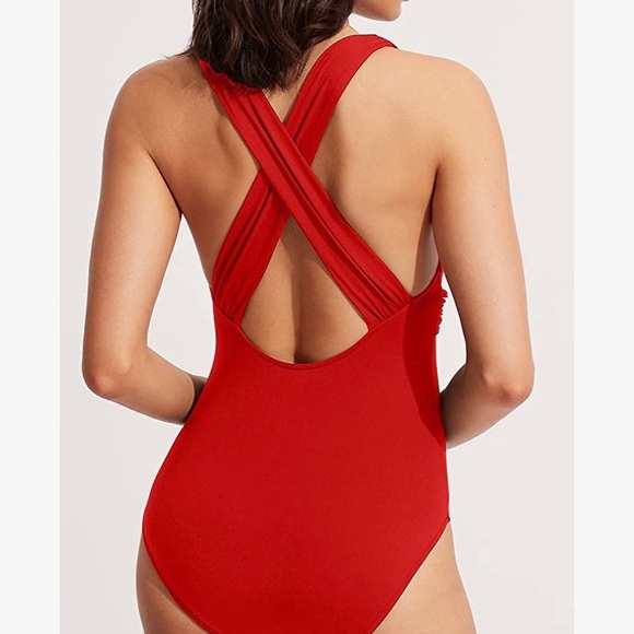 Red Swimsuit ❤️ - Picture 2 of 3